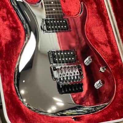 Ibanez JS3CR Joe Satriani Signature w/Case In Chrome Boy F2430683 image 3