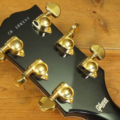 Gibson Les Paul Custom Ebony Custom Shop mit 57 Custombucker 2021 image 22