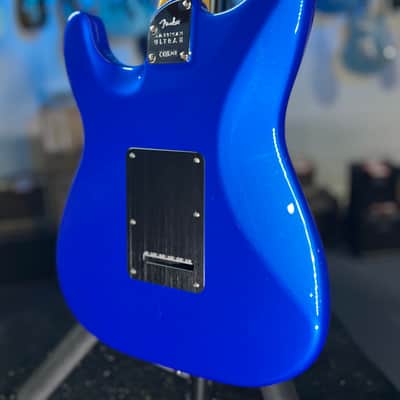 Fender American Ultra II Stratocaster HSS Electric Guitar - Noble Blue, Ebony Fingerboard, with Case, Free Ship 972 image 9