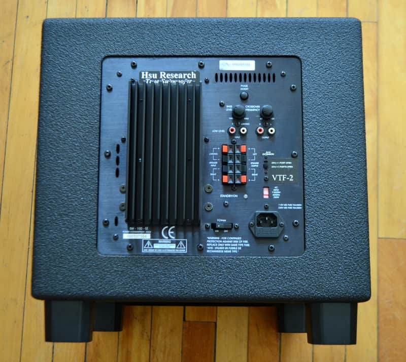 HSU Research VTF-2 Highly Regarded Powered Subwoofer extends down to 25 HZ