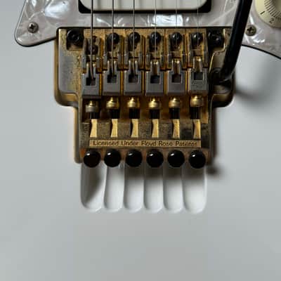 First Year! Ibanez JEM7V-WH Steve Vai Signature with Ebony Fretboard 1993 White image 6