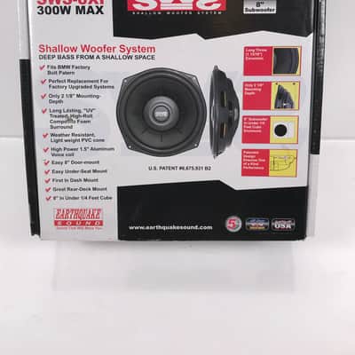 Earthquake Sound SWS-8XI 8” Shallow Subwoofer (New) image 1