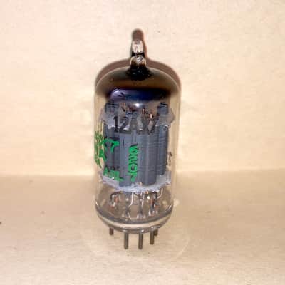 1962 Sylvania 12AX7 12AX7WA ECC83 Long Gray Plate JAN Mil-Spec Tube, NOS/NIB, Tested image 3