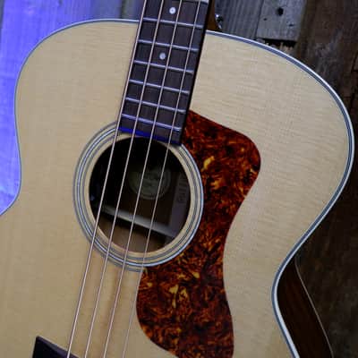 Guild Westerly Collection B-140E Acoustic Bass - Natural with Gig Bag image 7