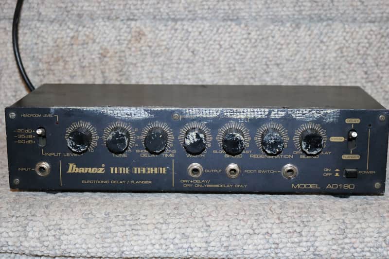 Vintage Ibanez AD190 Time Machine Analog Delay & Flanger Effects Processor - No Tariffs Bild 1