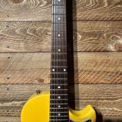 Epiphone Les Paul JR Custom Shop 2011 - TV Yellow, Upgraded w/Hard Shell Tweed Case image 3
