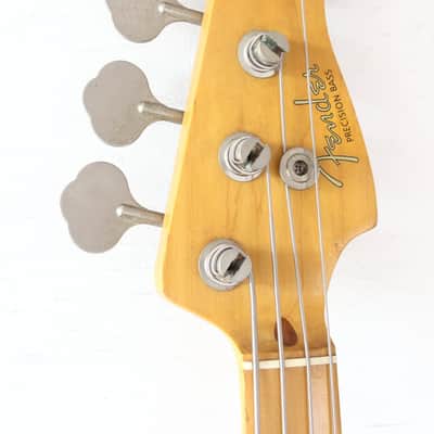 Fender Japan '57 Reissue Precision Bass PB57-55 Vintage White 1986/7 image 13