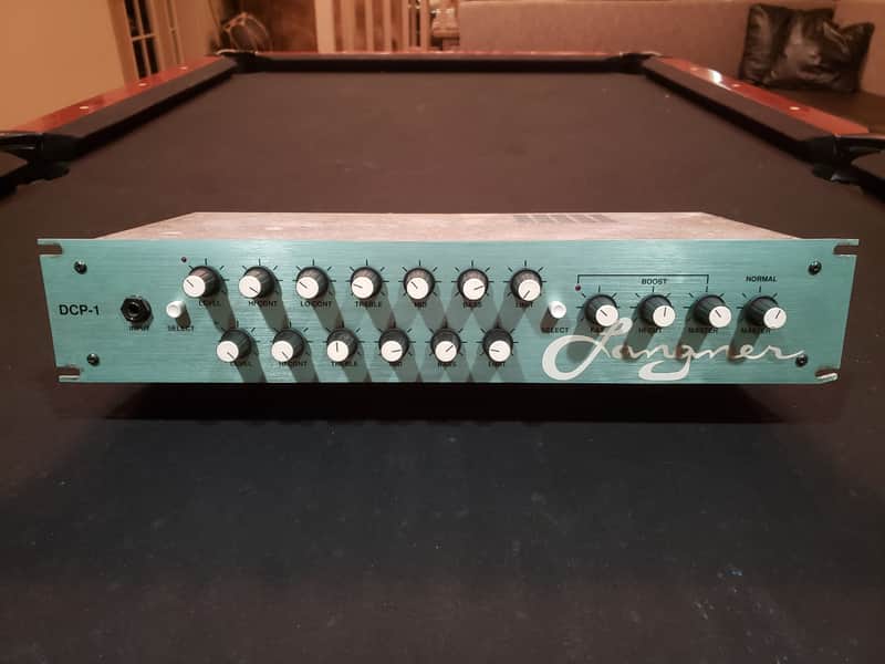 ’93 RARE Elite Langner DCP-1 Rack Preamp Guitar 90’s Pre Amplifier image 1