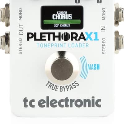 TC Electronic Plethora X1 TonePrint Multi-effects Pedal (PlethoraX1d2)