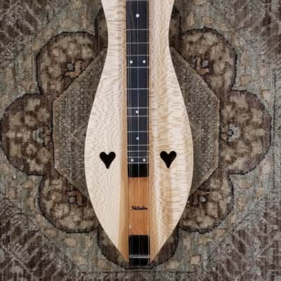 2020 McSpadden 4FGCSYE 4-String Ginger Mountain Dulcimer w/ Extra Fret, Gig Bag image 2