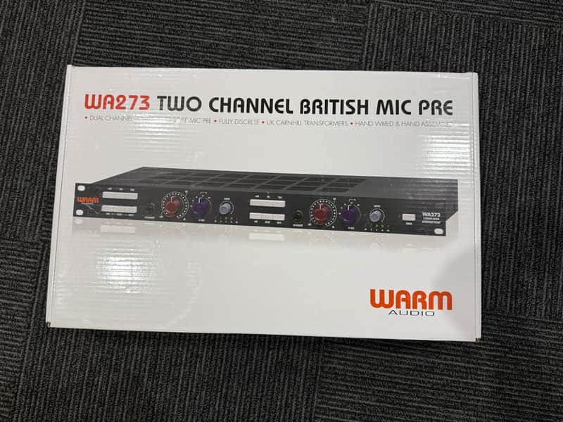 Warm Audio WA273 2-Channel British Microphone Preamp 2018 - Present - RAF Blue Gray image 1