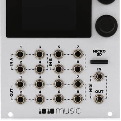 1010music Bitbox Micro Eurorack Compact Sampler with Touchscreen - White image 2