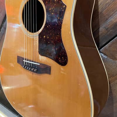 1980 Gibson J-55 Dreadnought Acoustic Guitar, Natural image 4
