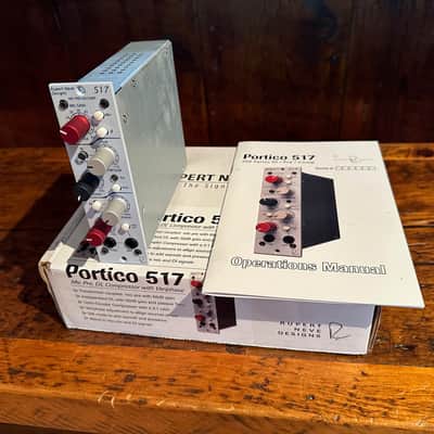 Rupert Neve Designs Portico 517 500 Series Mic Pre / Compressor Module 2011 - Present - White image 2
