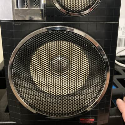 JVC Boombox speakers 1980’s - Black image 3