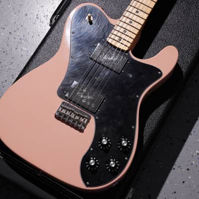 Fender Custom Shop 72 Tele Deluxe Closet Classic Aged Shell Pink image 3