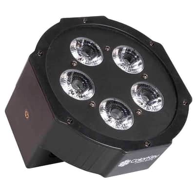 Colorkey CKU-2152 WaferPar HEX 5 MKII Low Profile Wash Light with High Output 6 in 1 Color (RGBAW-UV) LEDs image 3