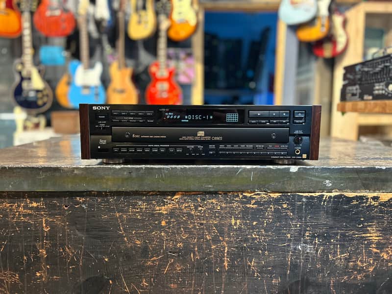 Sony CDP-C89ES Vintage 5-Disc Carousel Changer 1992 image 1