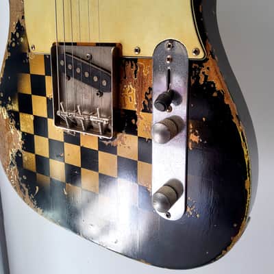 2025 Tele Partscaster 2025 - Relic Checkerboard image 6