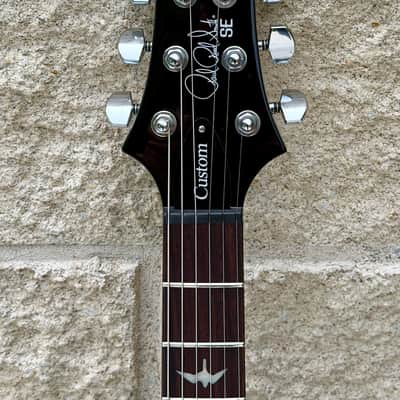 PRS SE Custom 24 Black Gold Burst w/EMG Retroactives image 5