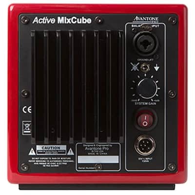 Avantone MixCubes Active Mini-Reference Monitor (Red) image 1