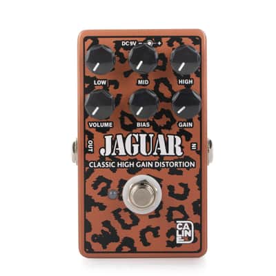 Caline CP-510 Jaguar Distortion Guitar Effect Pedal True Bypass (Price includes the import duty for US buyer) image 1
