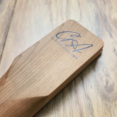 Telecaster Compatible Roasted Maple and Rosewood Guitar Neck Pearl Inlays Unfinished Paddle Headstock image 7