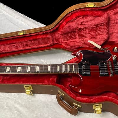 NEW! Gibson SG Standard '61 Maestro Vibrola Vintage Cherry - 6.95 lbs - Authorized Dealer! G07337 image 10