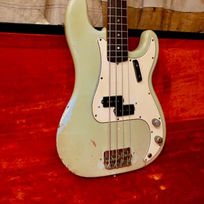 Fender Precision Bass 1966 - Sonic Blue image 6