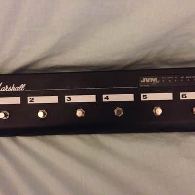 Marshall JVM 6 Way Foot Controller amp footswitch PEDL-00044 Black image 1