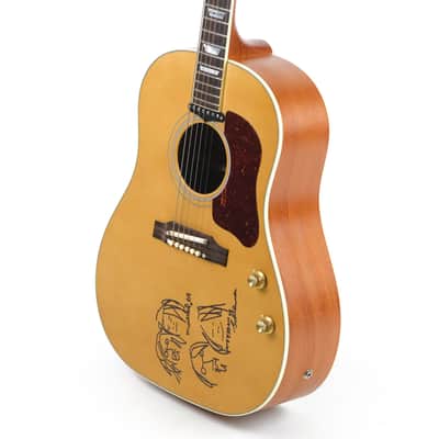 2010 Gibson JL- 160 “Bed In” Tribute Museum Model Signed by Yoko Owned by Josh Rand image 4
