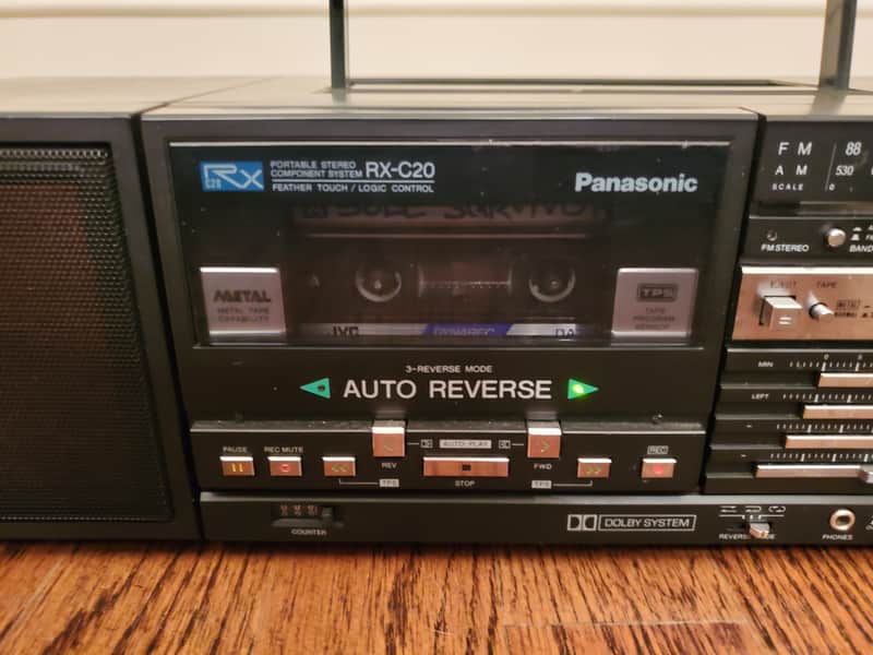 Panasonic RX-C20 portable stereo component stereo Late 1980s or