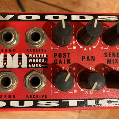 Walter Woods Electroacoustic/stereo/green light mid 2000's - red image 11