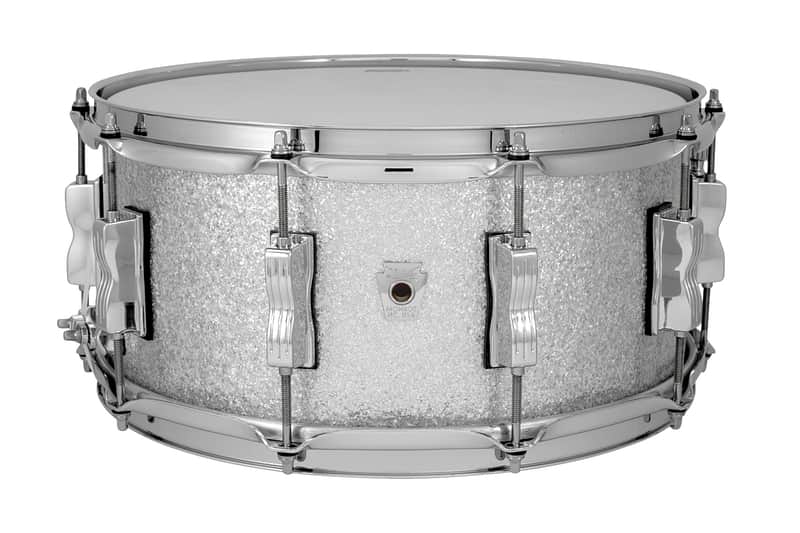 Ludwig *Pre-Order* Classic Oak Silver Sparkle 6.5"x14" Kit Snare Drum | Made in the USA | NEW | Special Order | Authorized Dealer image 1