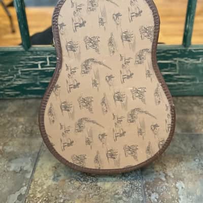 Vintage Kay Cowboy Theme 3/4 Guitar Case Ranch / Western / Frontier Theme image 9