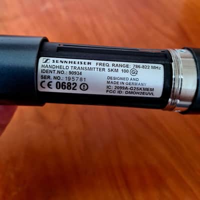 Sennheiser 🎤 Sennheiser SKM 100 G2 Handheld Transmitter – 786–822 MHz image 12