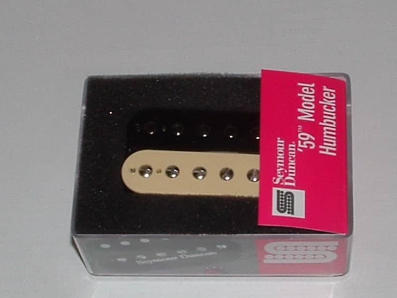 Seymour Duncan SH-1 '59 Model Humbucker 4 Conductor Bridge Pickup (Zebra) - SH-1b4c Zebra image 1