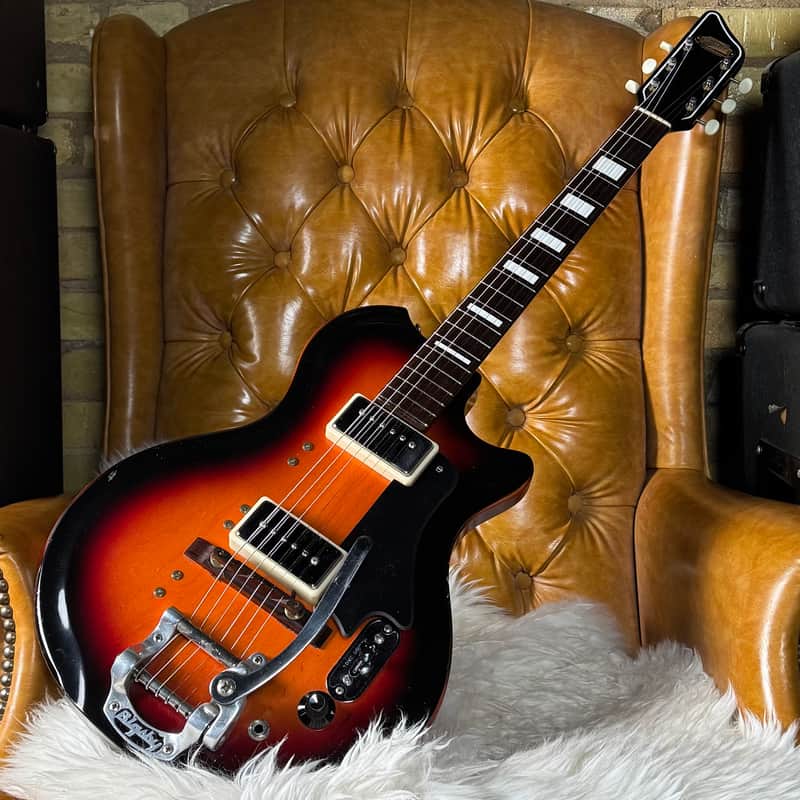 1959 Supro Rhythm Master Vintage Valco USA Electric Guitar! image 1