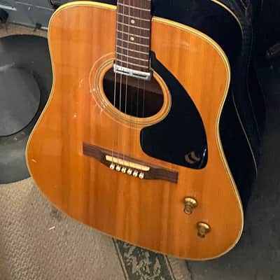Aria Acoustic/Electric Dreadnought 1970's image 1