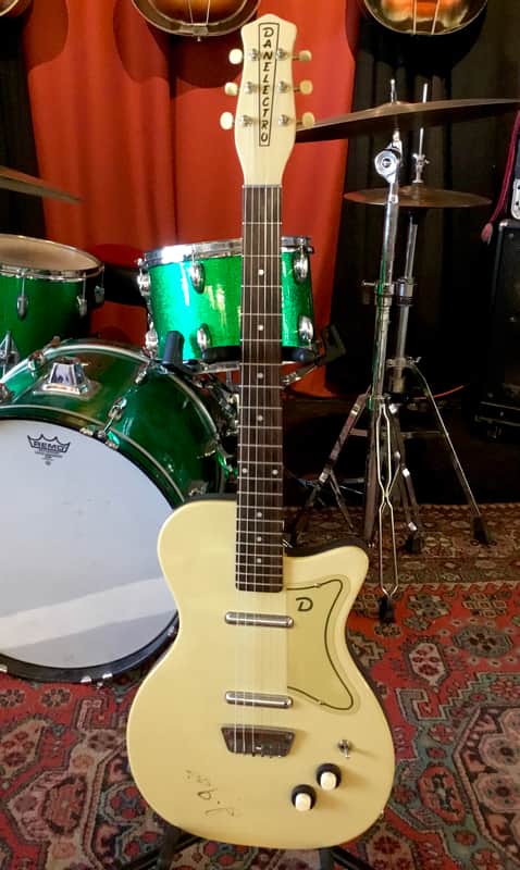 90s Danelectro ‘56 U2 Reissue signed by J. Geils! image 1