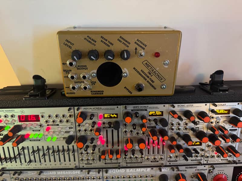 Metasonix TM-1 Vacuum Tube Waveshaper / Ringmod 2000s - Gold image 1