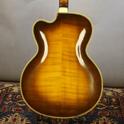 Sampo Archtop 1950s - Chocolate Sunburst made In Germany image 18