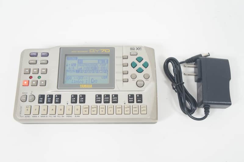 [SALE Ends Aug 25] YAMAHA QY70 Workstation Sequencer MIDI QY-70 w/ 100-240V PSU AS-IS image 1