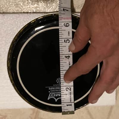Remo 6” Drum Head 80s - Silver Dot image 2