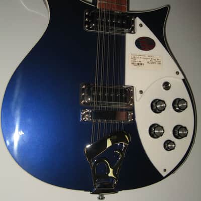 Rickenbacker 620/12 Midnight Blue Deluxe, 12 String, 21 fret, 2 pickups, wired for stereo 620/12 MID image 25