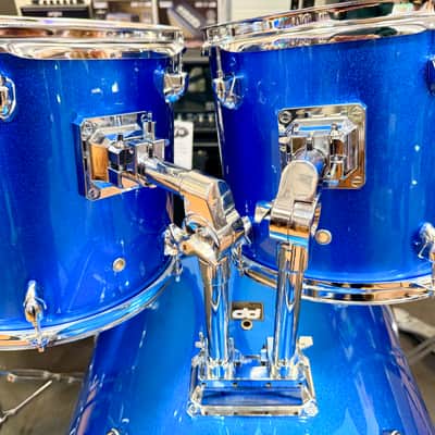 🥁 Performance Percussion PP220 5-Piece Drum Kit~ Metallic Blue Acoustic Set 🥁 Bild 6