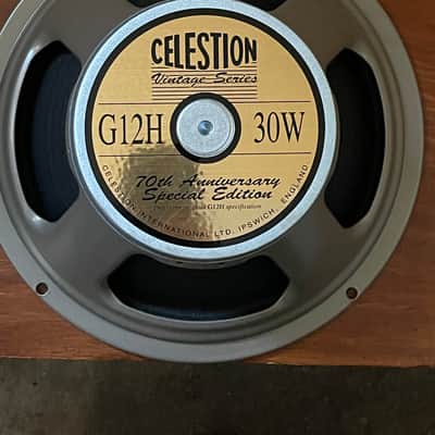 Celestion T4534 G12H 70th Anniversary 12" 30-Watt 16 Ohm Replacement Speaker 2010s - Gold image 1