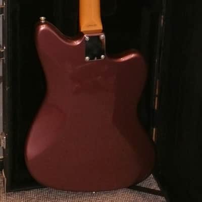 Fender Japan CIJ Q Jazzmaster Reissue Left-Handed MIJ JM66-96L Burgundy Mist MH image 11