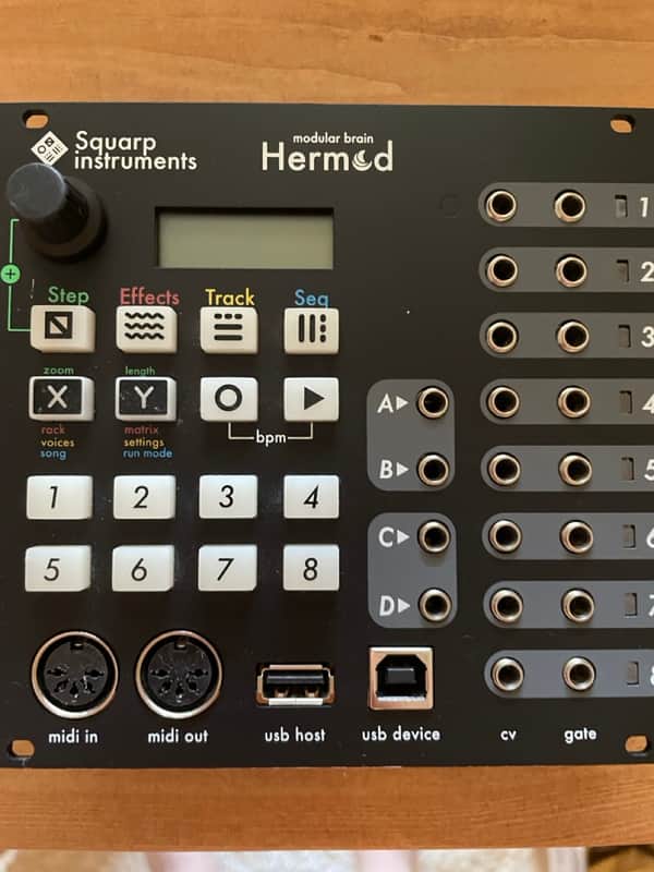 Squarp Instruments Hermod Modular Brain 2017 - 2019 - Black image 1