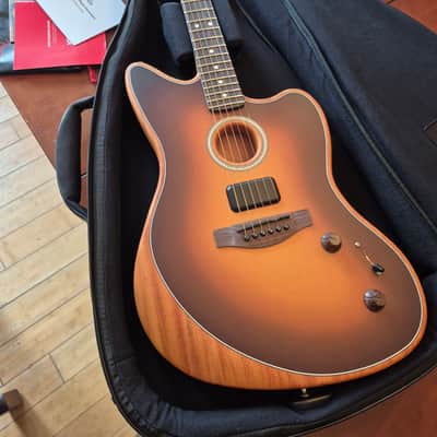 Fender Player Acoustasonic Jazzmaster Early 2020s - Tobacco Burst image 1